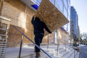 BOARDING UP SUNDERLAND